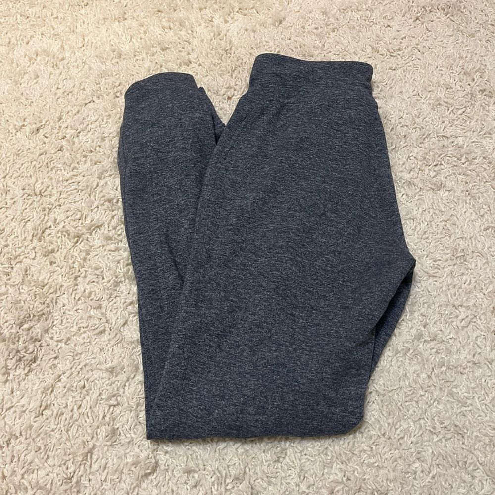 lululemon its rulu joggers heathered navy size 4